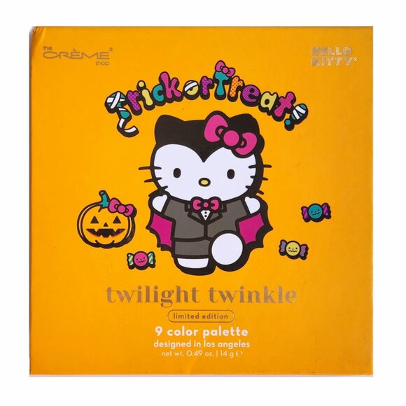 The Crème Shop x Hello Kitty Twilight Twinkle Eyeshadow Palette ~ Nine Colors - Picture 1 of 6